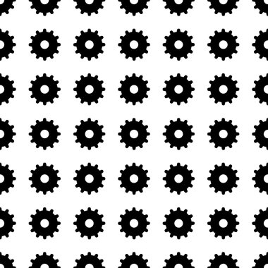 dişli seamless modeli. Vektör