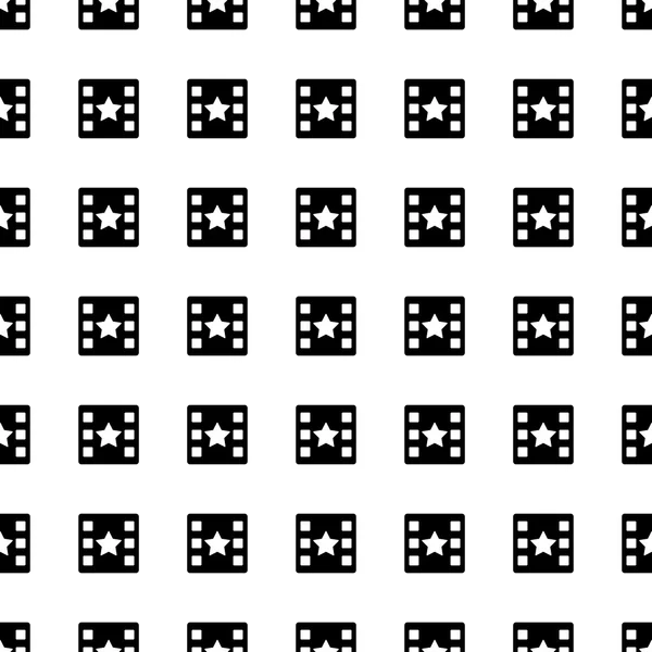 Film Frame seamless pattern. Vector — Stock Vector