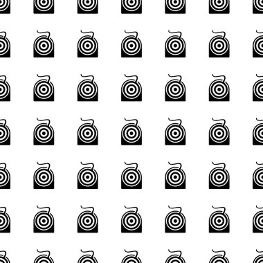 dental floss seamless pattern. Vector