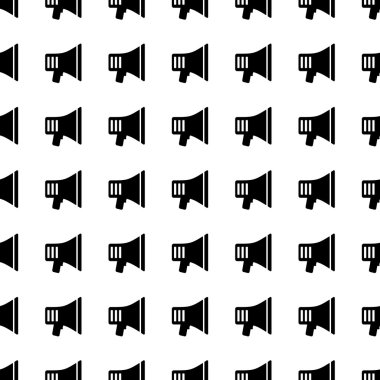 megaphone seamless pattern. Vector