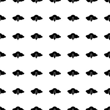 Bulut seamless modeli. Vektör