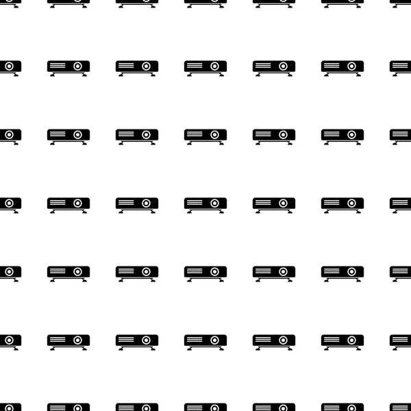 Projector seamless pattern. Vector — 스톡 벡터