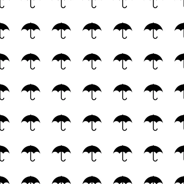 Umbrella seamless pattern. Vector — Stock Vector