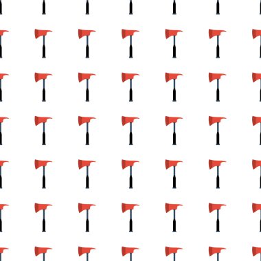 axe seamless pattern. Vector