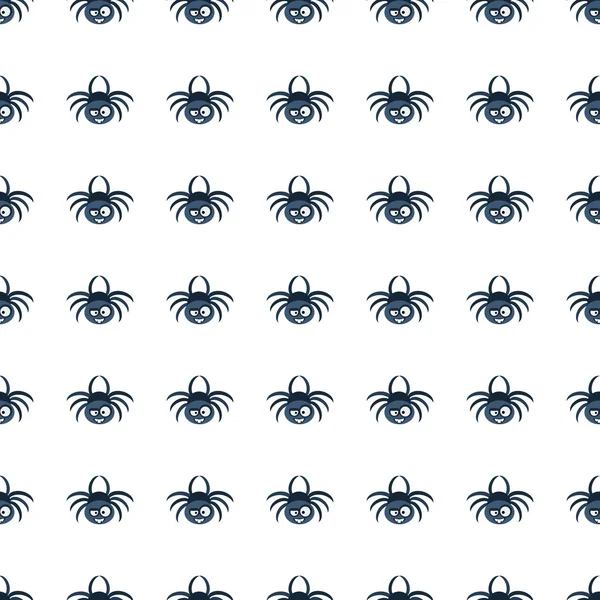 Motif sans couture araignée. Vecteur — Image vectorielle