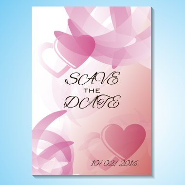 düğün davetiye kartı şablonu