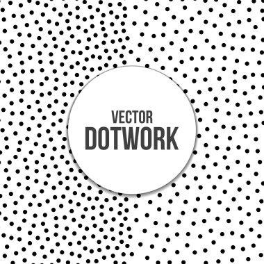 Noktalı resim Dotwork oyma arka plan