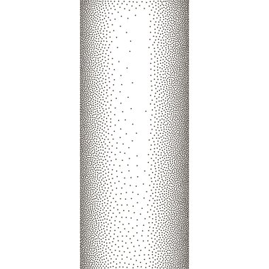 Noktalı resim afiş ile siyah noktalar.