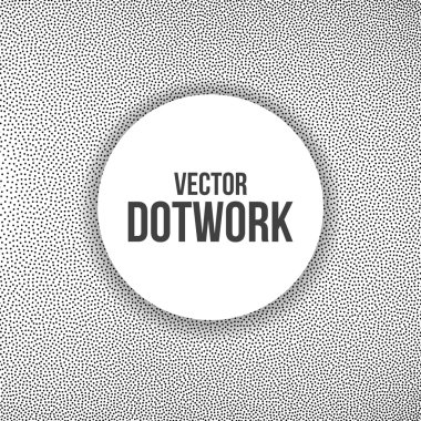 Noktalı resim Dotwork oyma arka plan