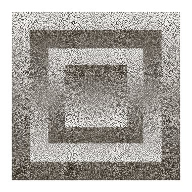 Noktalı resim Dotwork oyma arka plan