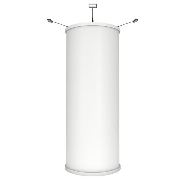 Ticaret göstermek standında sütun