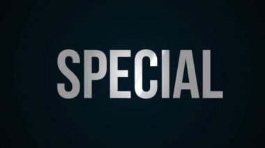 Özel teklif iletisi kredi animasyon.