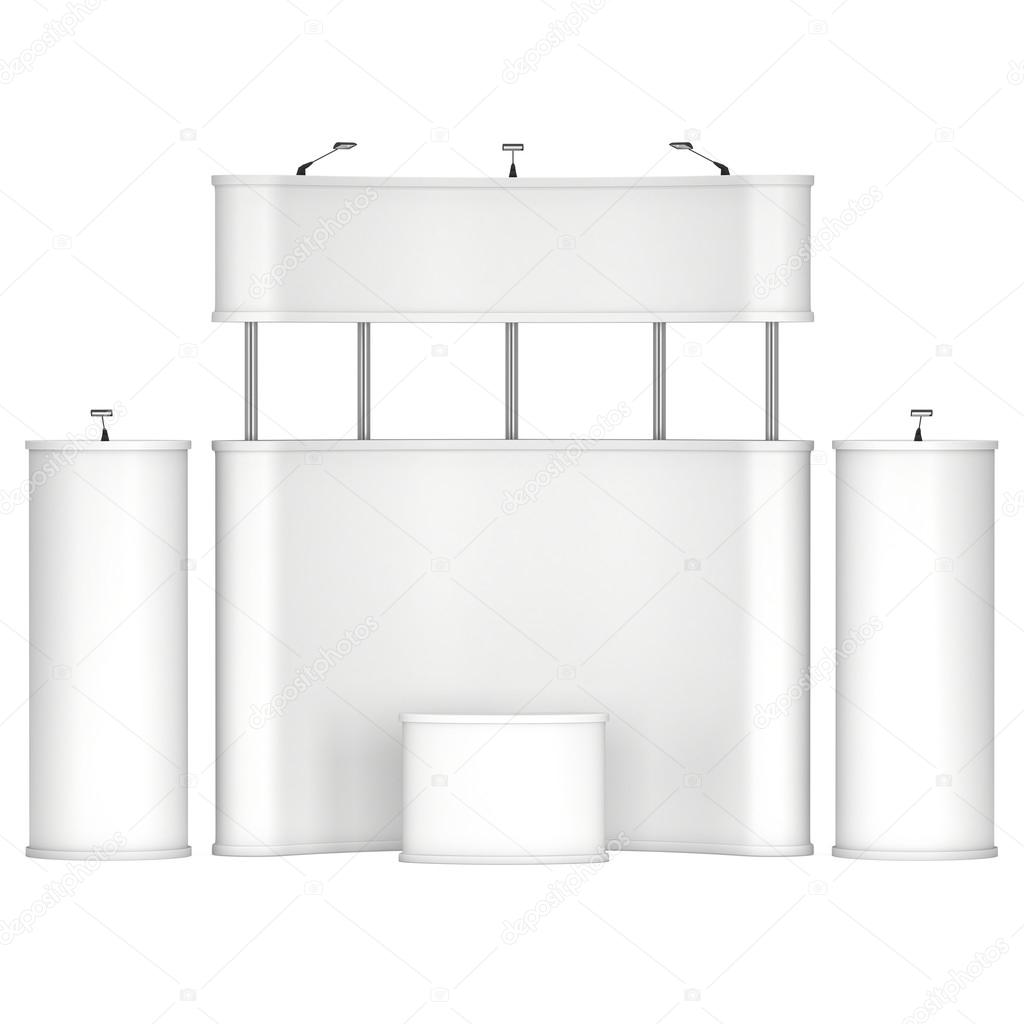 Big Pop Up Banner Stand with Columns