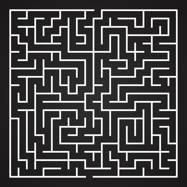 Vector Maze. Labirinto com Entrada e Saída . —  Vetores de Stock