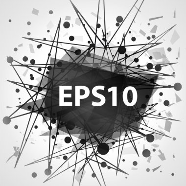 Abstract vector explosion