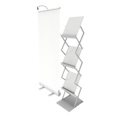 Fuar Standı ve dergi raf