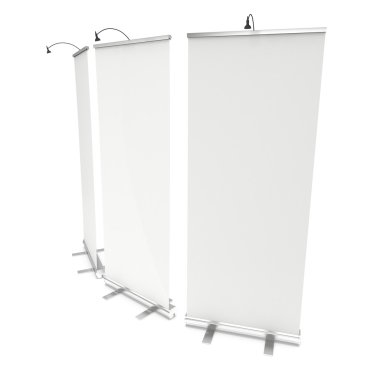 Banner Stand boş topla. 3D