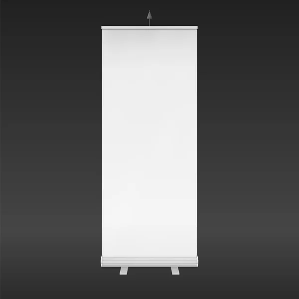 Banner Stand boş topla. Vektör