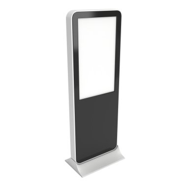 Trade show booth LCD display stand.