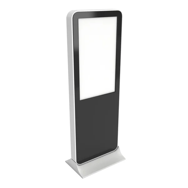 Trade show booth LCD display stand. — 图库照片