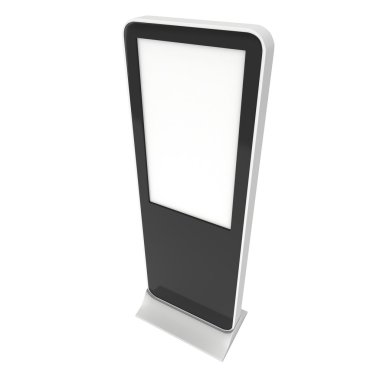 Trade show booth LCD display stand.