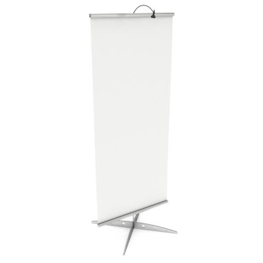 Banner Stand boş topla. 3D
