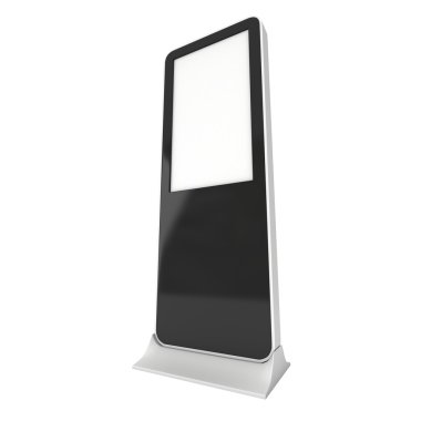 Trade show booth LCD display stand.