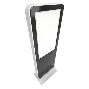 Trade show booth LCD display stand.