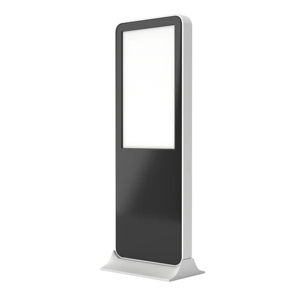 Trade show booth LCD display stand. — Zdjęcie stockowe