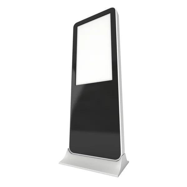 Trade show booth LCD display stand. — 스톡 사진
