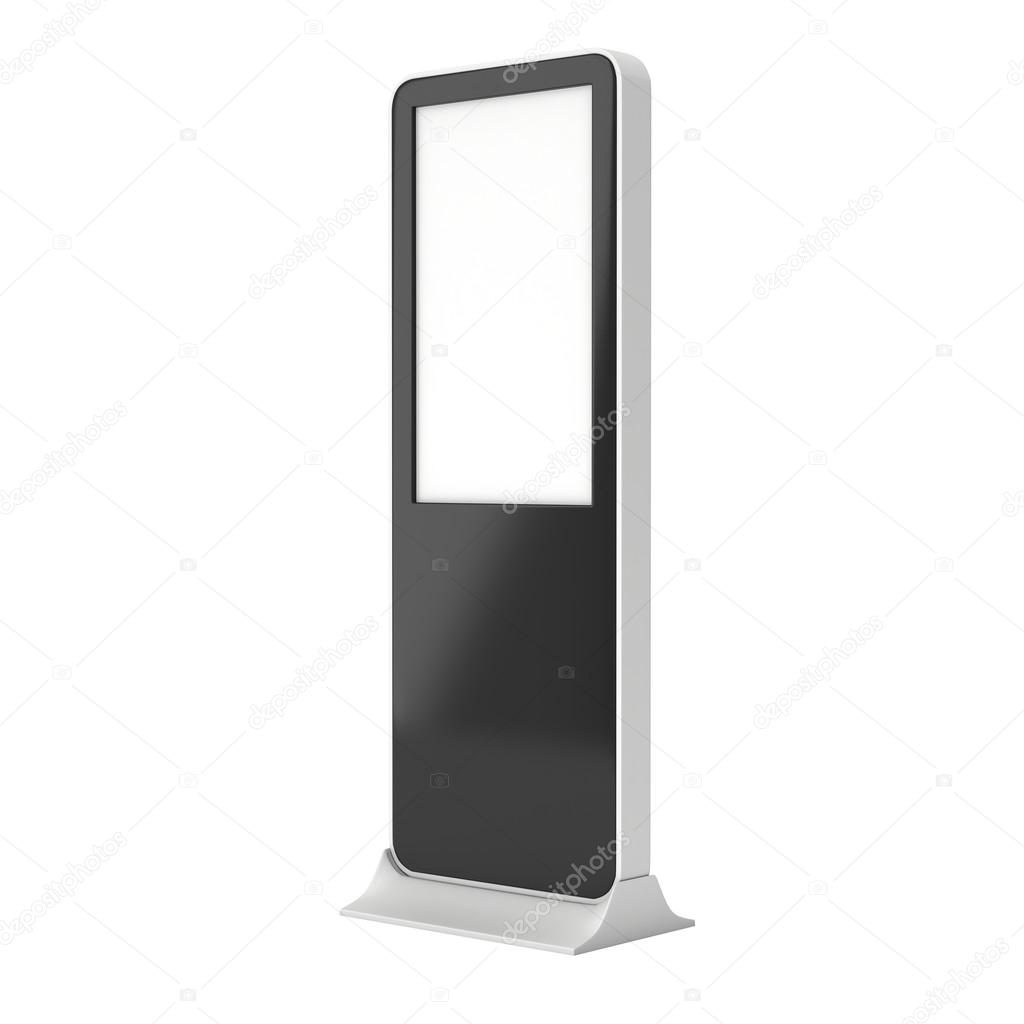 Trade show booth LCD display stand.