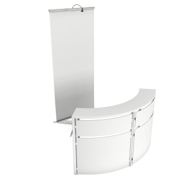 Expo Banner Stand olarak boş topla.