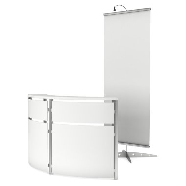Expo Banner Stand olarak boş topla.