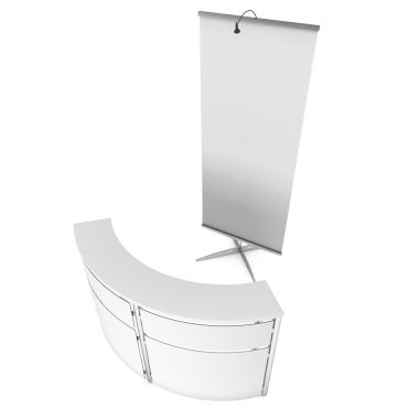 Expo Banner Stand olarak boş topla.