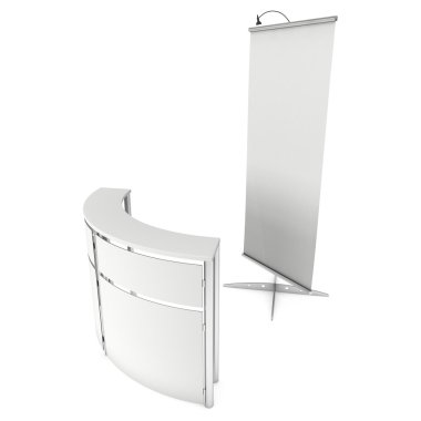 Expo Banner Stand olarak boş topla.