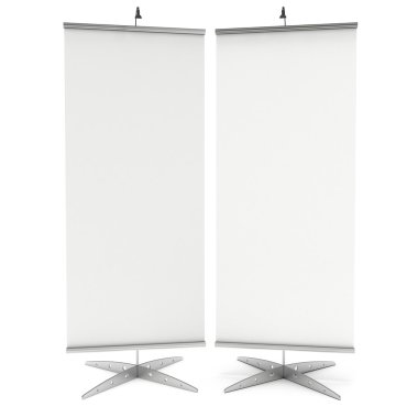 Expo Banner Stand olarak boş topla.