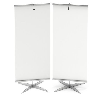 Expo Banner Stand olarak boş topla.