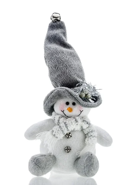 Snowman Christmas toy — Stock Photo, Image