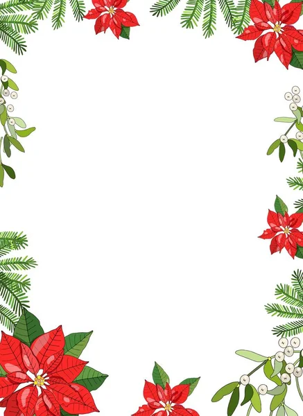 Χριστουγεννιάτικη Και Πρωτοχρονιά Πρόσκληση Ευχετήρια Κάρτα Σχεδιασμού Του Φόντο Χειμερινές — Διανυσματικό Αρχείο