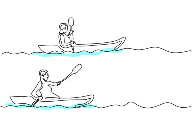 Nehirdeki enerjik atlet tekne yarışının kesintisiz bir çizgisi. Bir kürekçi grubu, beyaz arka planda tek başına uzun botların keyfini çıkarıyor. Takım üyesi kayıkçı takım çalışması konsepti