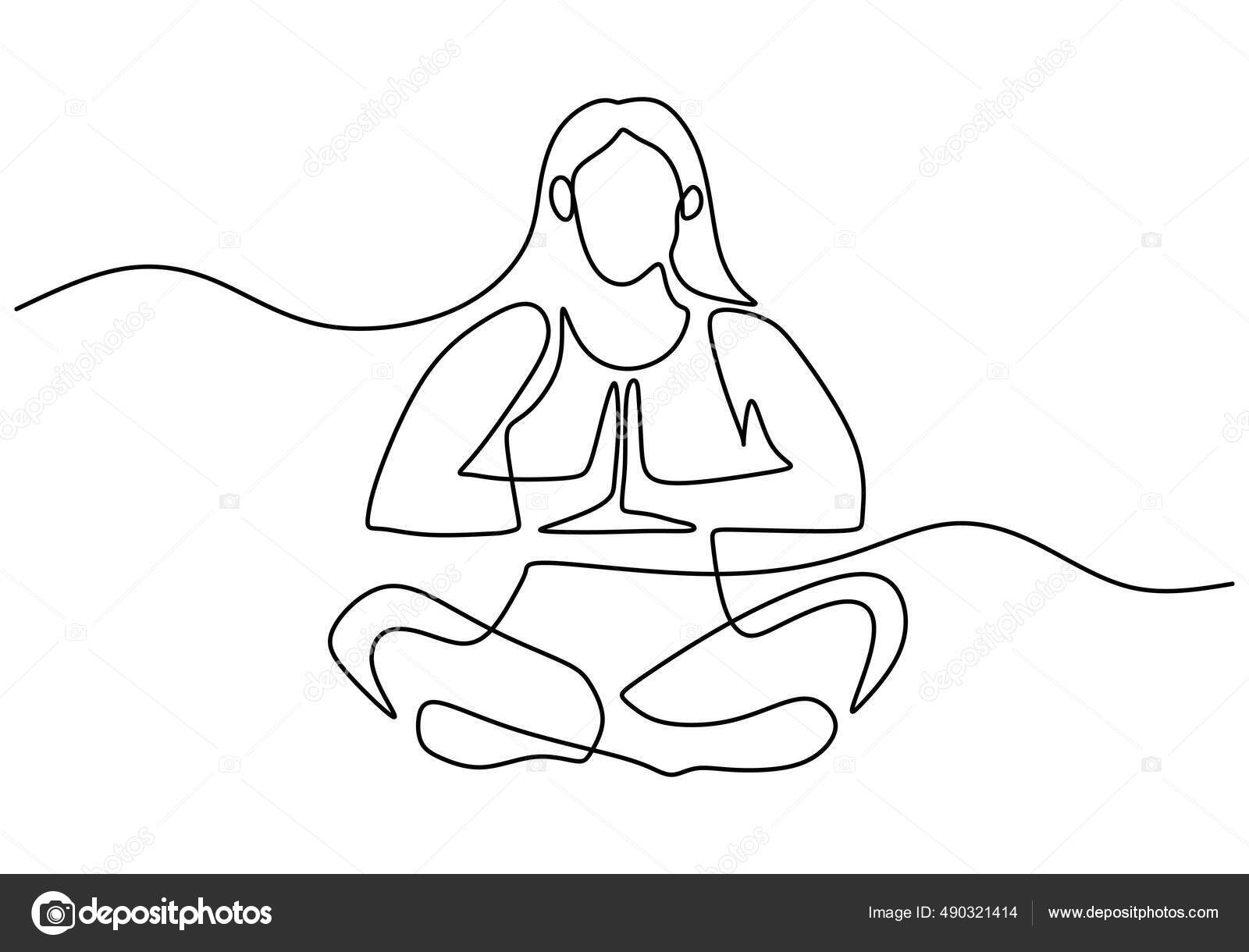 https://st2.depositphotos.com/17601448/49032/v/1600/depositphotos_490321414-stock-illustration-woman-doing-yoga-exercise-continuous.jpg