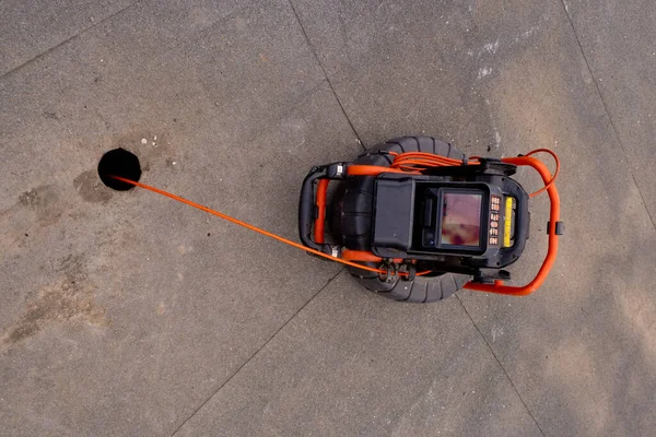 Portable camera for pipe inspection and other plumbing work.