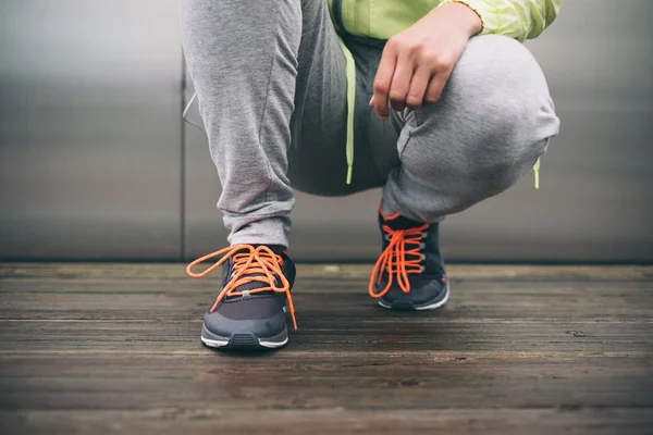 Fitness lifestyle and running concept — Stock Photo, Image