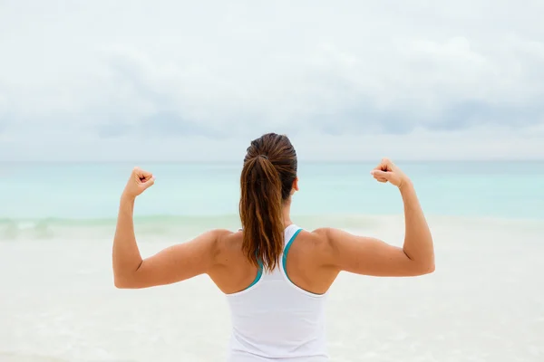 Fitness motywacja i sukces — Zdjęcie stockowe