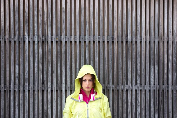 Fitness retrato da mulher na moda — Fotografia de Stock