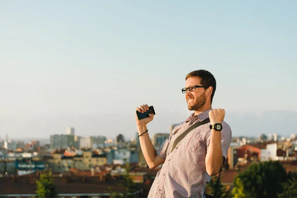 Casual profissional homem trabalho sucesso — Fotografia de Stock