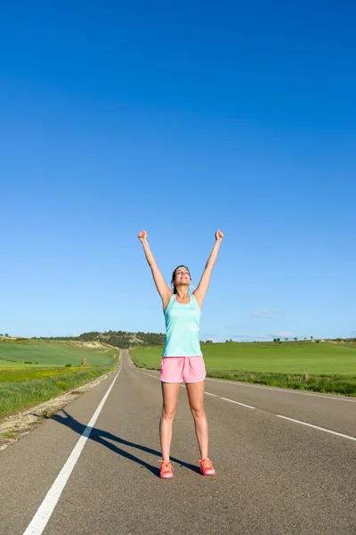 Obiettivi di corsa e successo — Foto Stock