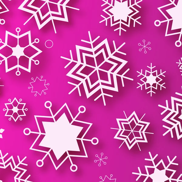 Wintertime - purple winter design — Stock Photo, Image