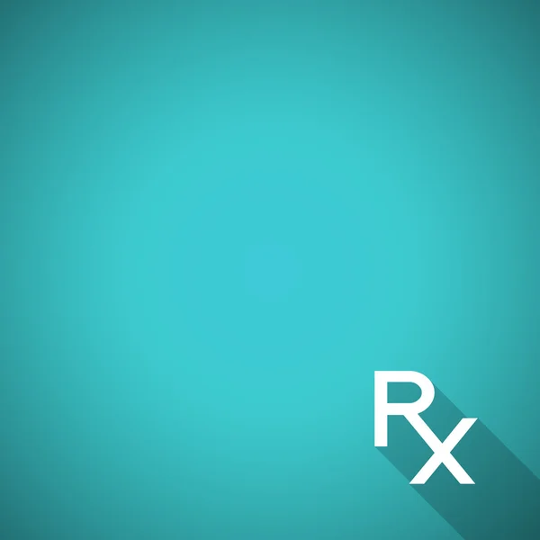 Rx サインと薬局の背景 — ストックベクタ