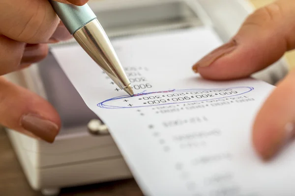 Zakelijke en boekhoudkundige concept — Stockfoto